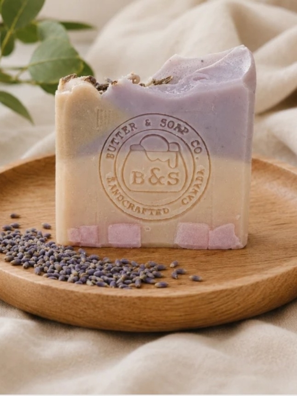Lavender and Shea Calm Bar - with Mango & Coconut Oil (Pack Of 2)